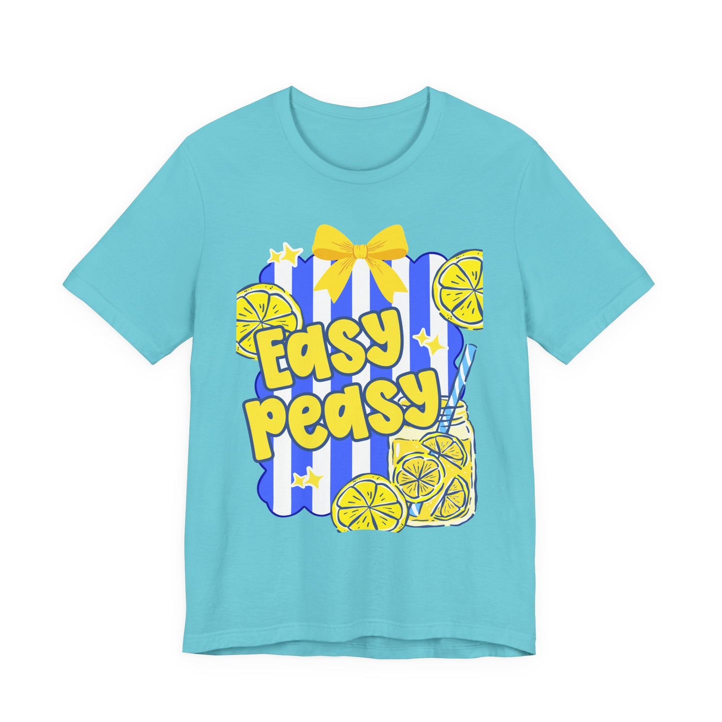 Easy Peasy Lemonade Tee — Bright Retro Summer T-Shirt