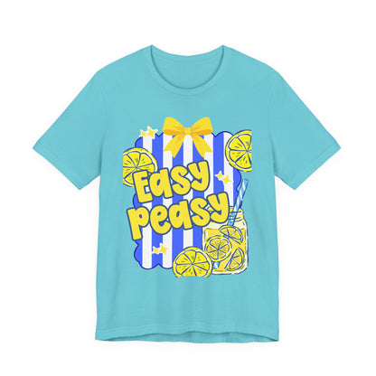 Easy Peasy Lemonade Tee — Bright Retro Summer T-Shirt
