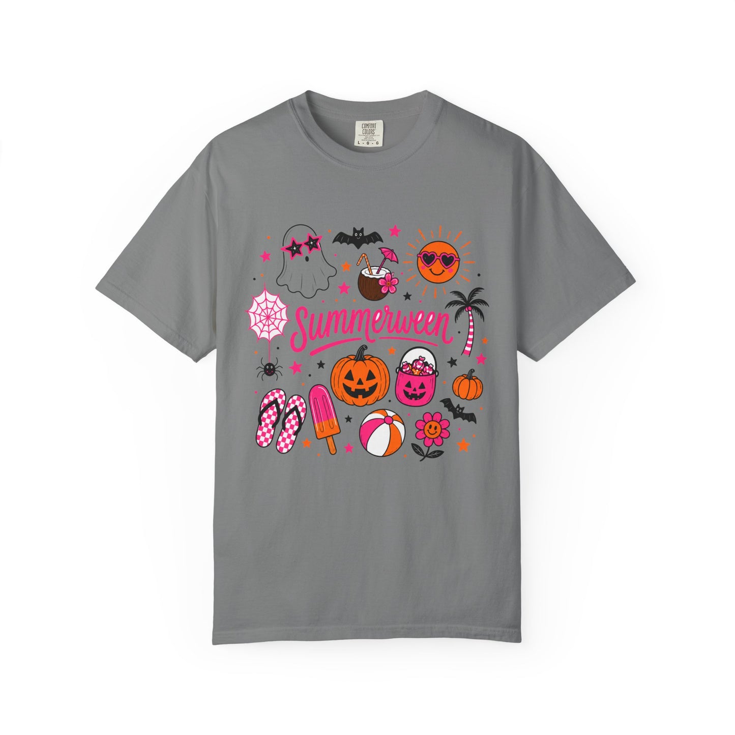 Summerween T-Shirt — Cute Halloween x Summer Graphic Tee