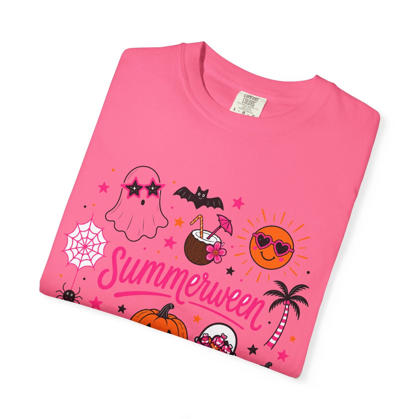 Summerween T-Shirt — Cute Halloween x Summer Graphic Tee